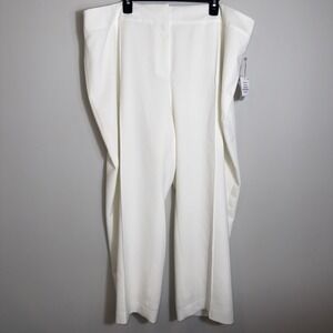 Kasper Women's Plus Sz 24 Woman Pleated Dress Pants Vanilla Ice Interview Outfit